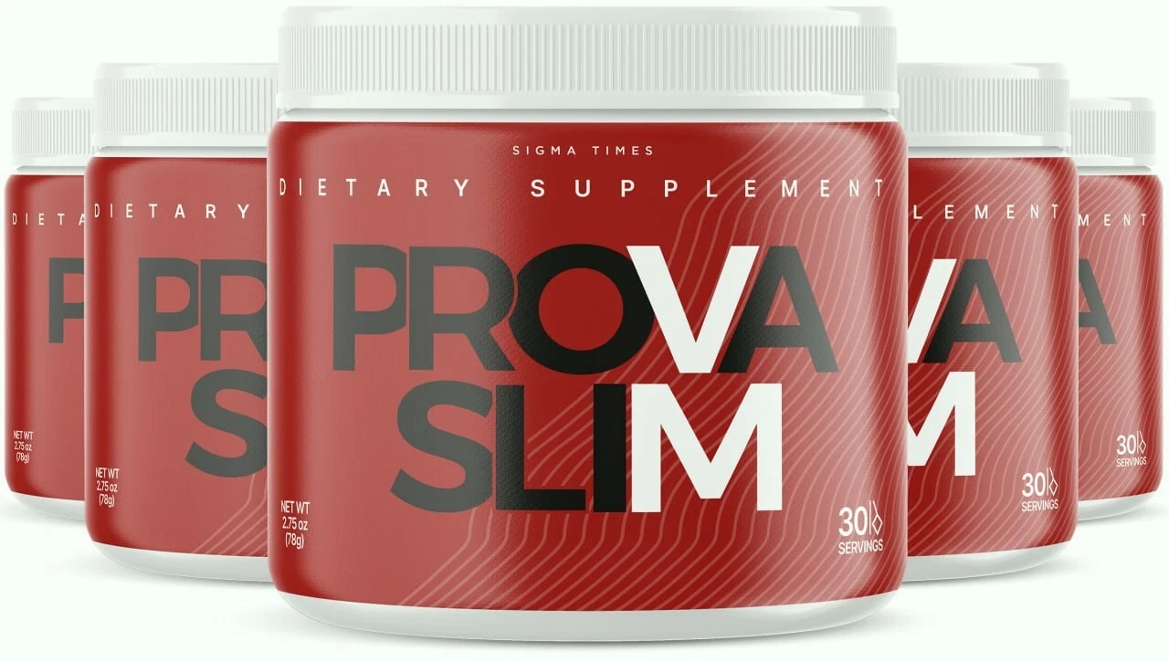 (5 Pack) Prova Slim Weight Loss Powder, ProvaSlim for Energy & Burning Fat