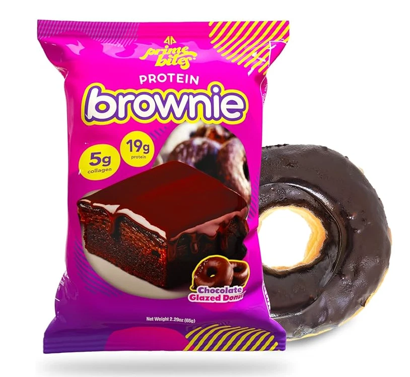 Prime Bites Protein Brownie | Alpha Prime Supplements, Chocolate Cake Full Case!