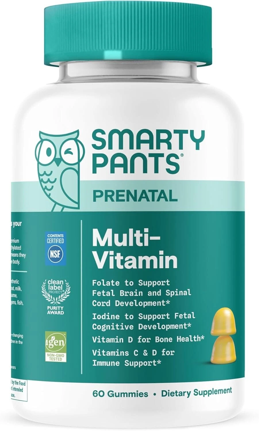 SmartyPants Prenatal & Postnatal Multi Gummies - 60ct Exp: 10/2025