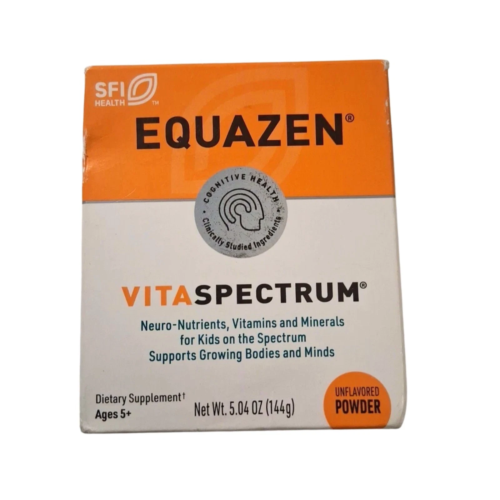 Equazen Vitaspectrum Powder Kids Neuro Support Vitamins 5.04oz EXP 04/26