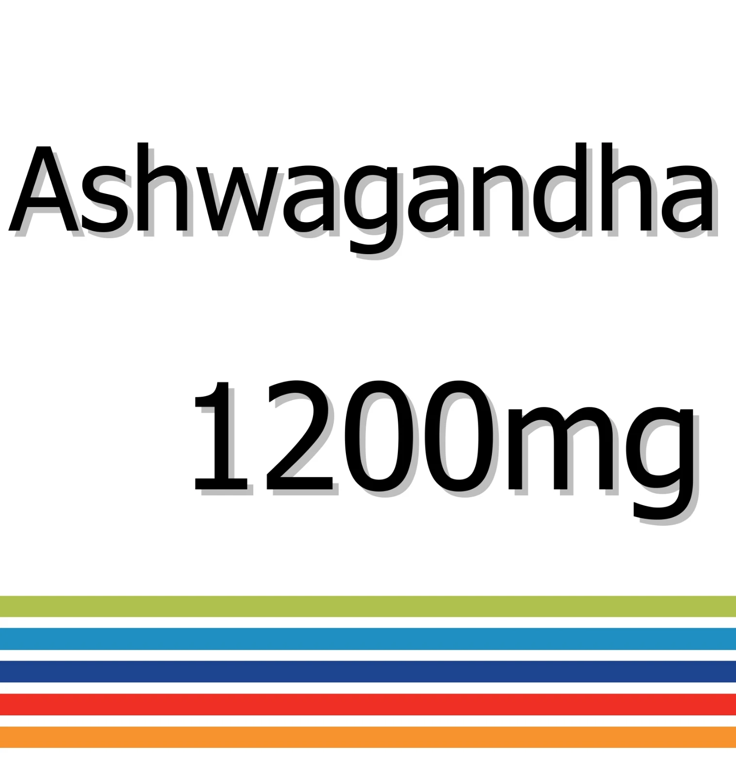 Ashwagandha 1200mg x 90 Tablets - Stress Relief