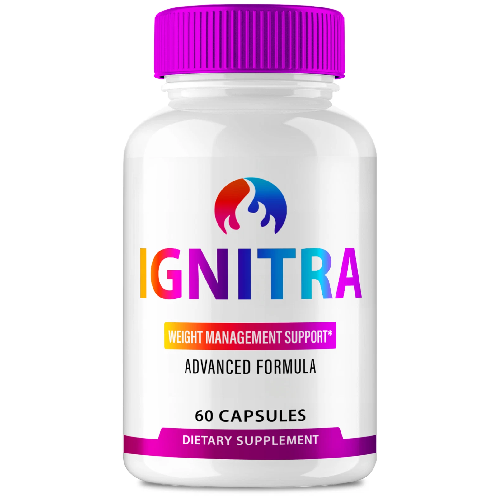 Ignitra Capsules for Weight loss, Advanced Fat Burning Support Formula 60ct