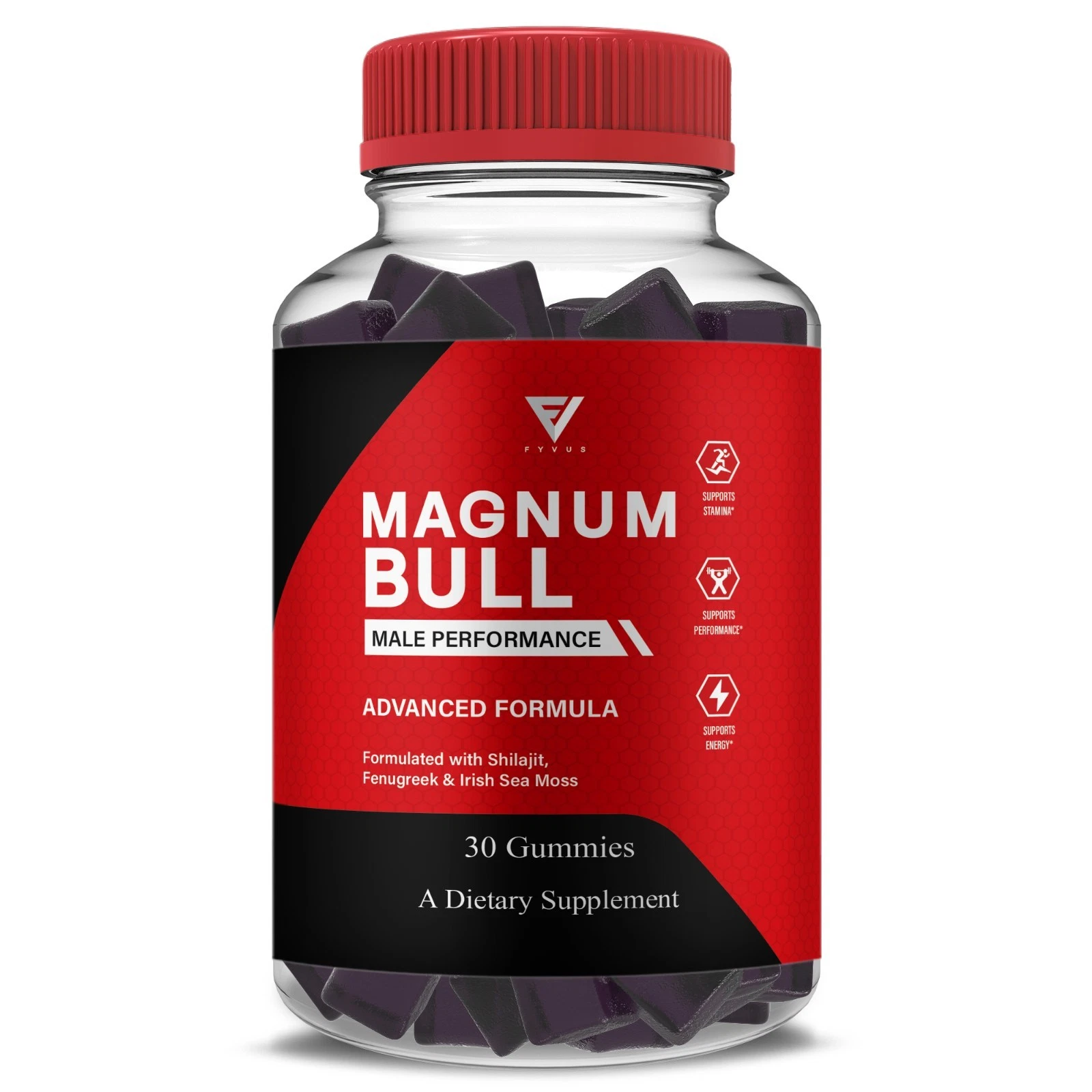 Magnum Bull Performance Gummies, MagnumBull Advanced (1 Month Supply)