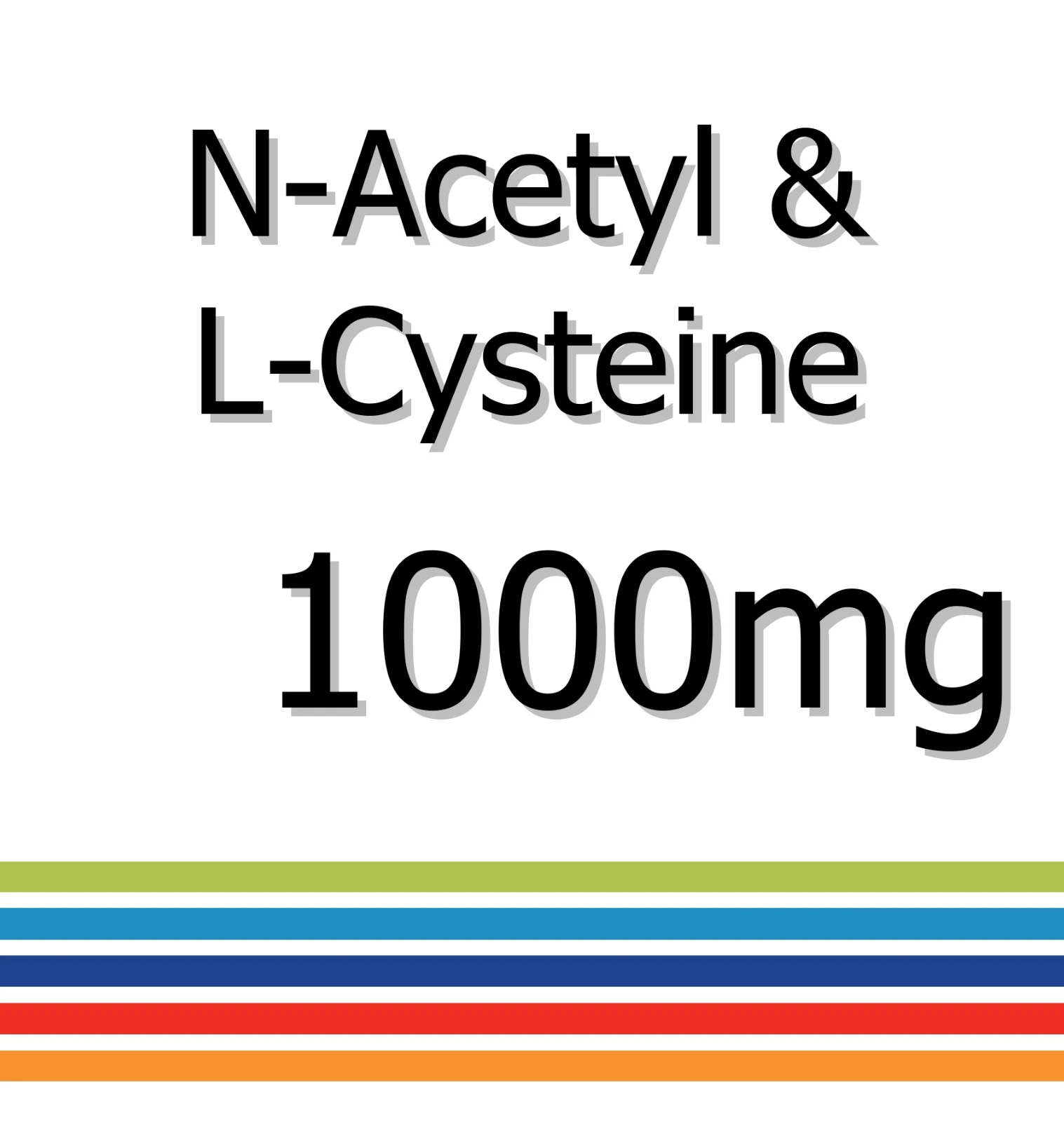 N-Acetyl L-Cysteine 1000mg x 90 Tablets - Inflammation Control