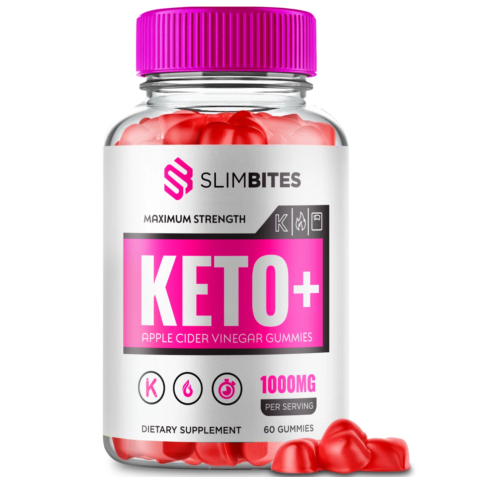 Slim Bites ACV Gummies - Official Formula (1 Pack)