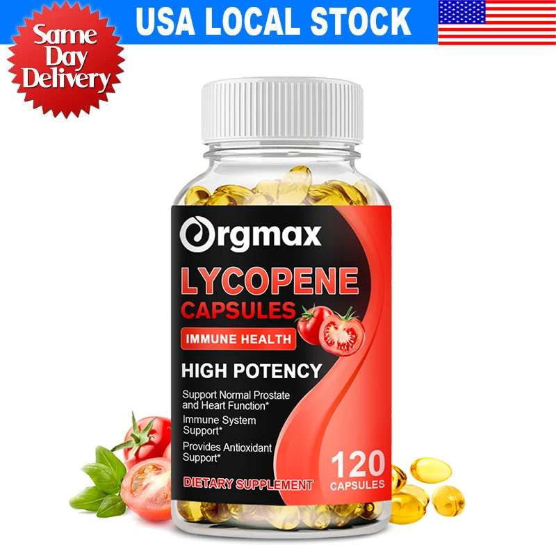 Lycopene Capsules High Protency Antioxidant & Prostate Health Support 120 Caps