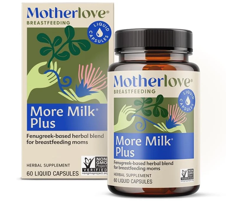 Pack Of Two (2) MotherLove More Milk Plus. 60 Liquid Capsules Expires 7/2 4/27