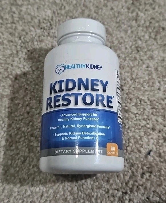 Kidney Supplement Cleanse Detox Renal Restore Natural Vitamin High Quality