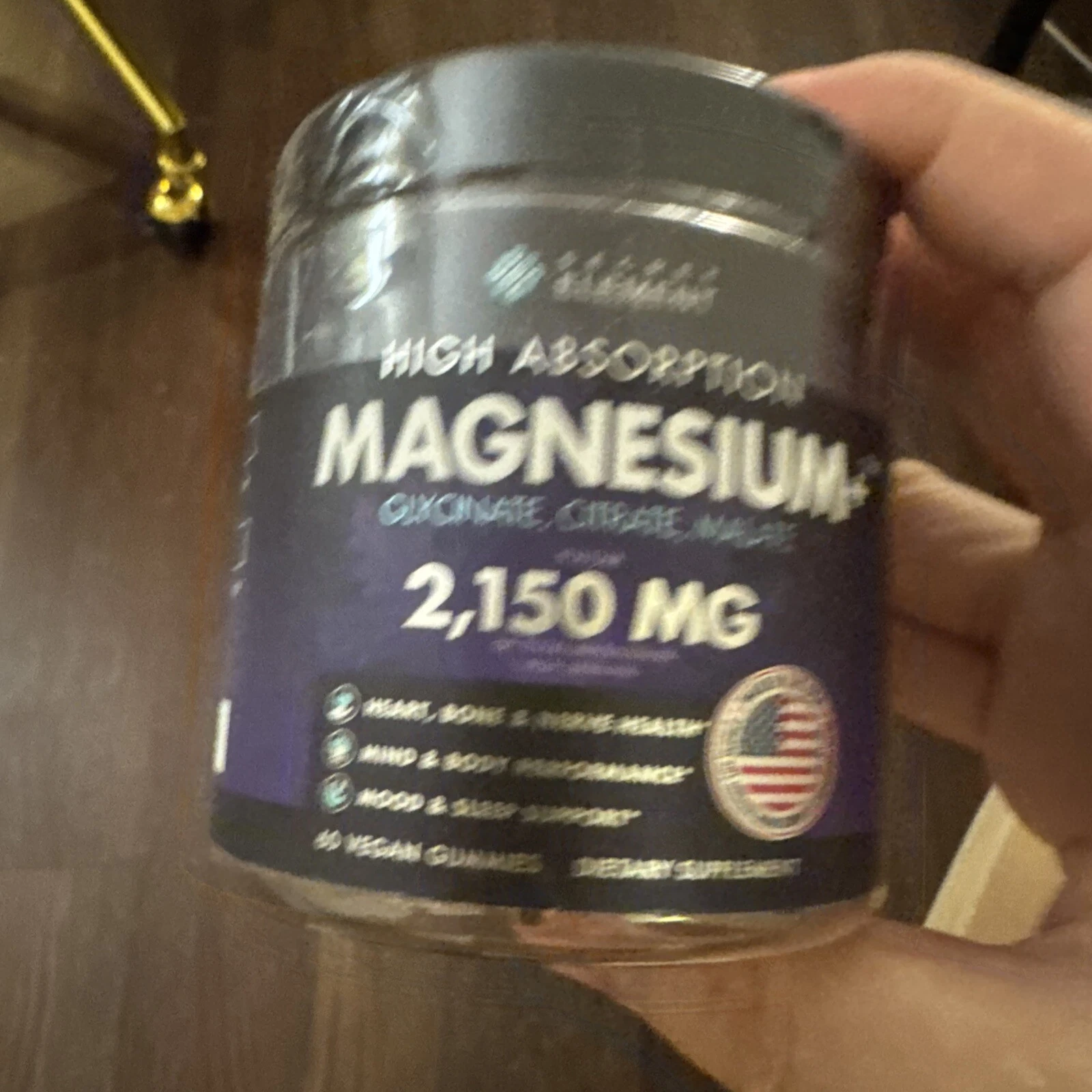 Secret Element High Absorption Magnesium 2150mg - Orange Flavor - 60ct - 05/26