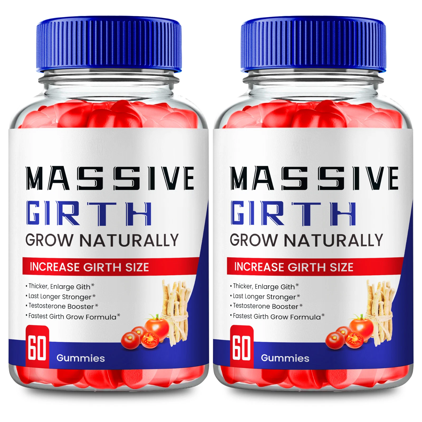 (2 Pack) Massive Girth Keto ACV Gummies for Advanced Weight Loss and Energy