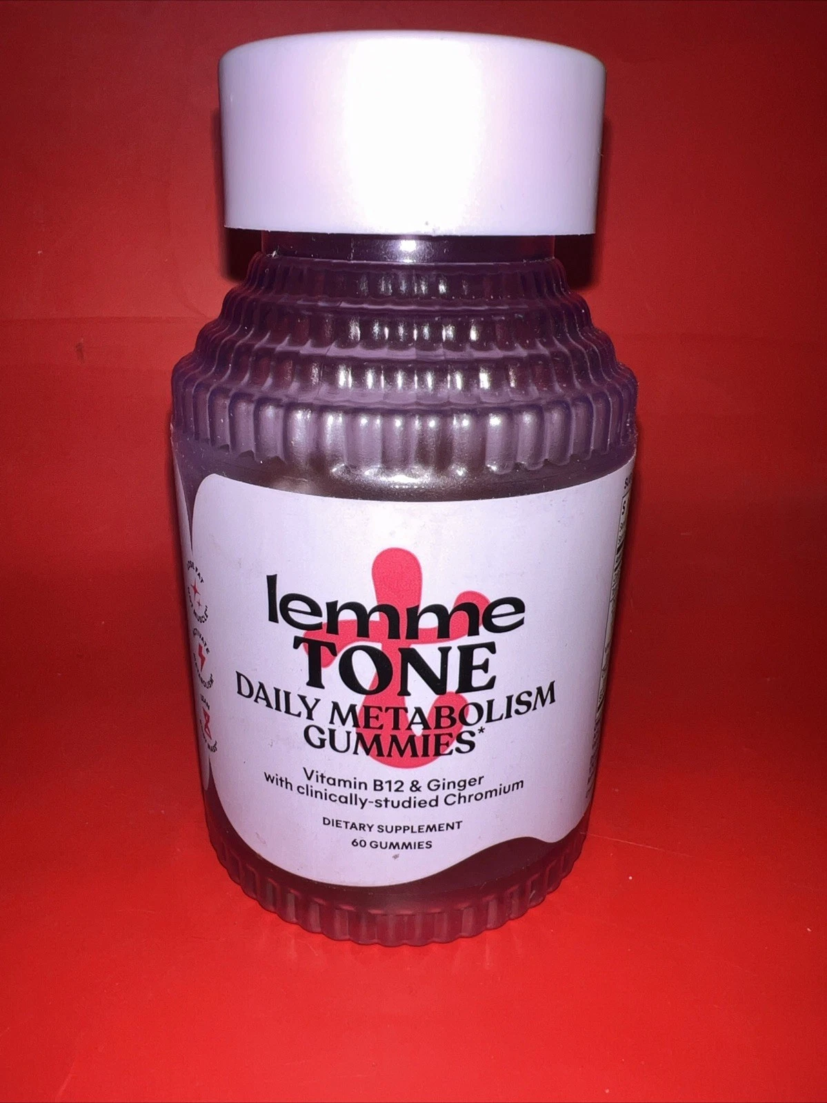 Lemme Tone Daily Metabolism Gummies 60 Gummies, Exp. 10/2026!