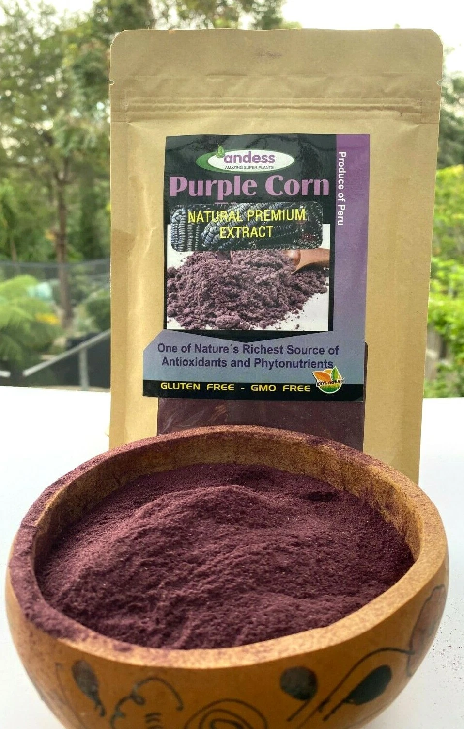 PURPLE CORN COB EXTRACT NATURAL Peruvian Superfood 300g CHICHA MORADA AU Seller