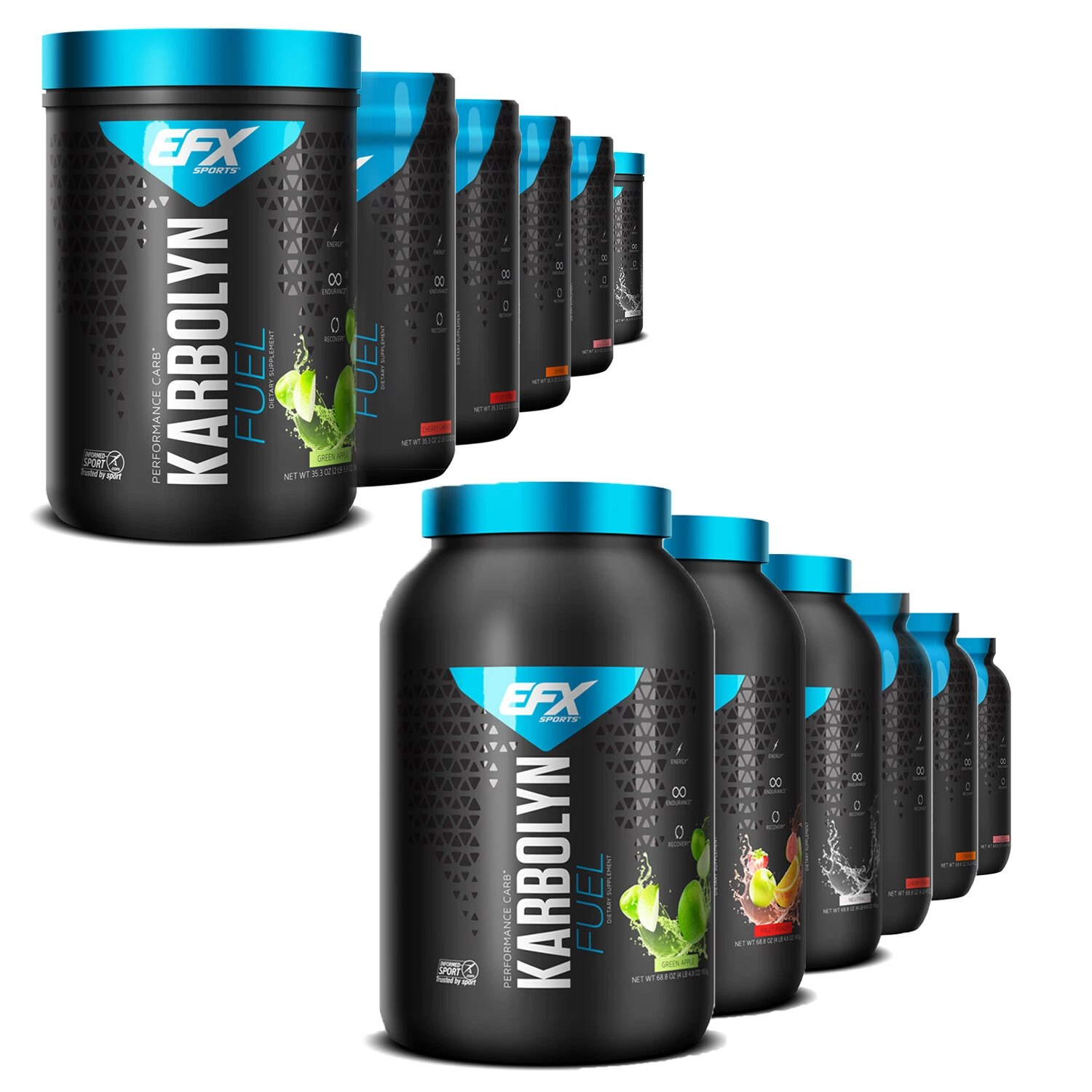 EFX Karbolyn Fuel: Fast Absorbing Carb Complex & Glycogen Loading Fuel Source