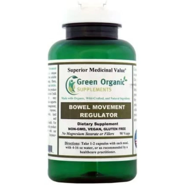 Green Organic Supplements' Constipation Bowel Movement Glucomannan