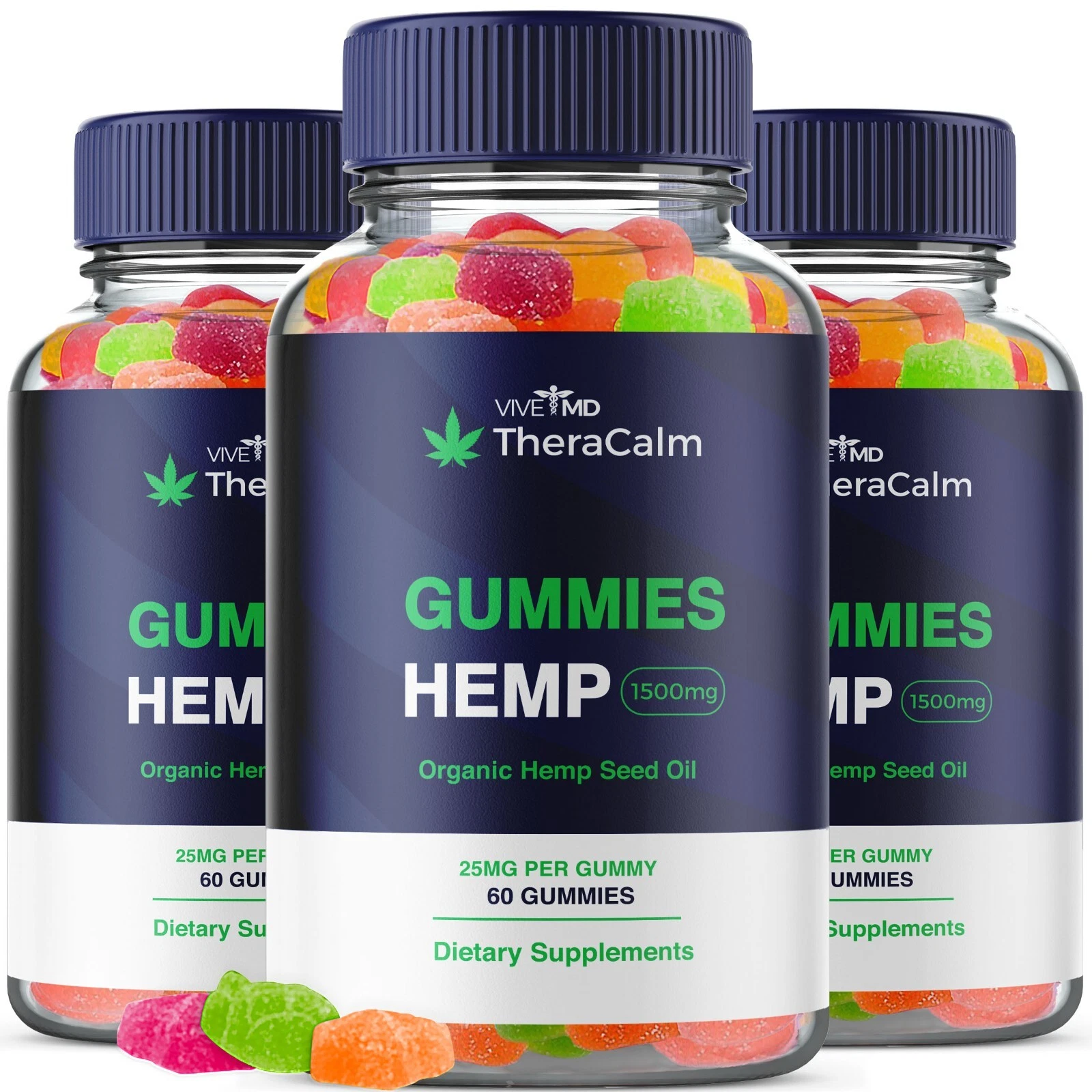 Theracalm Gummies for Maximum Strength - Official Formula (3 pack)