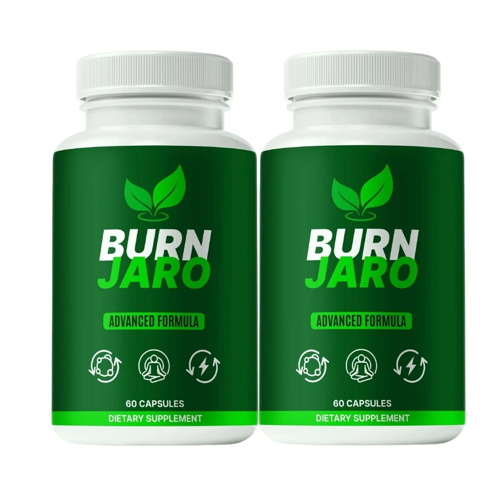 2-Pack Burn Jaro Keto Capsules - BurnJaro Supports Weight Loss - 120 Capsules