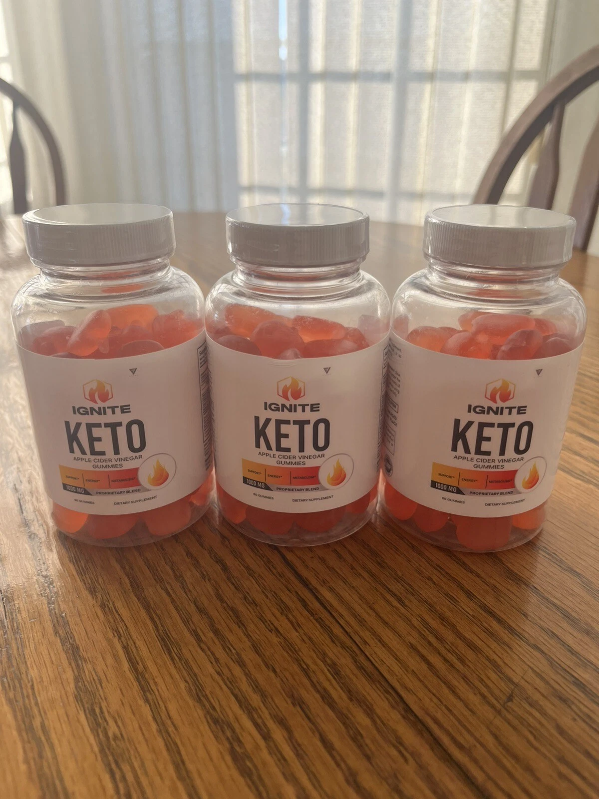 (3 Pack) Ignite Keto Advanced Weight Loss Gummies to Boost Metabolism