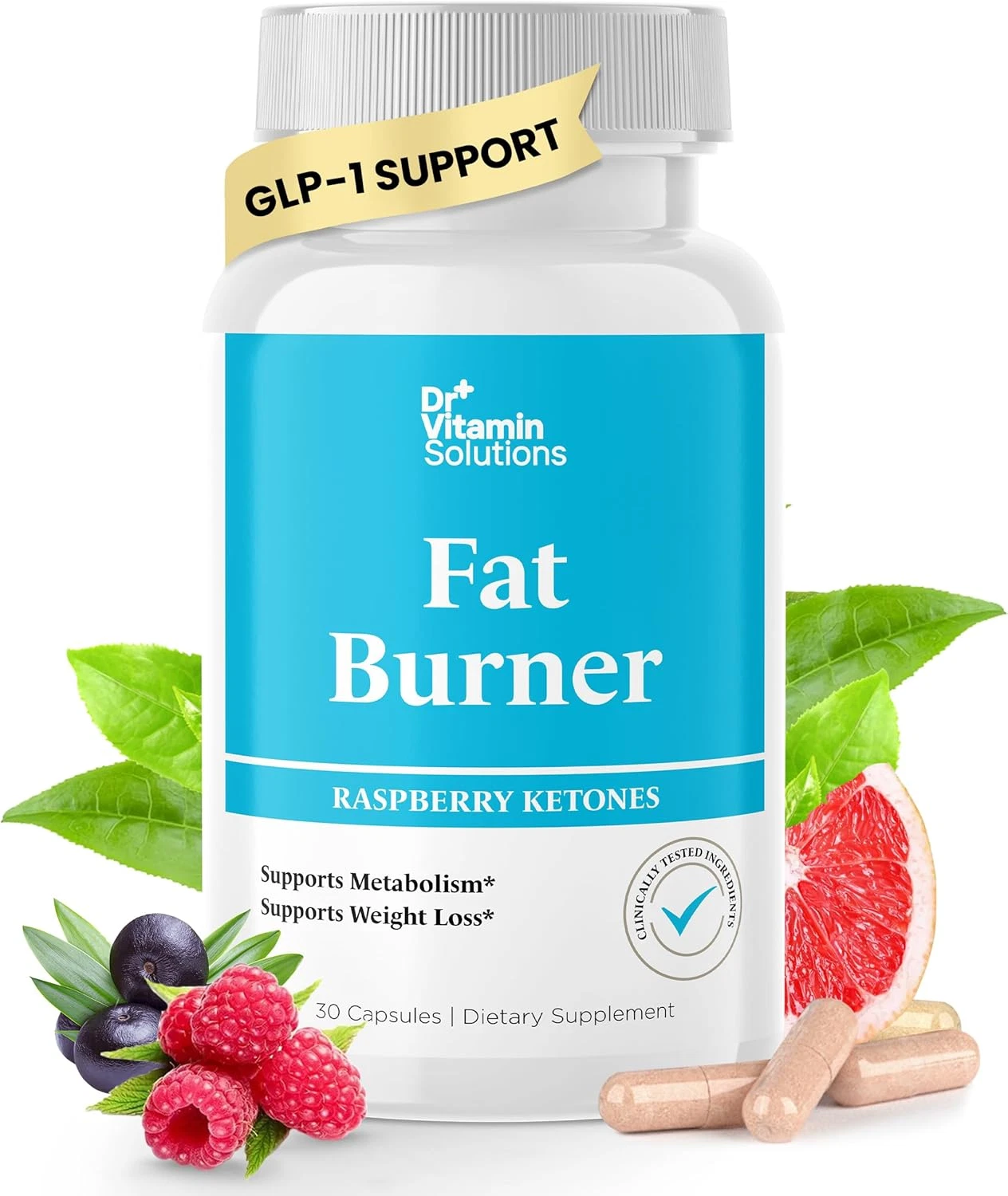 Dr Vitamin Fat Burner for Women with GLP-1 Support - Weight Loss Supplements wit