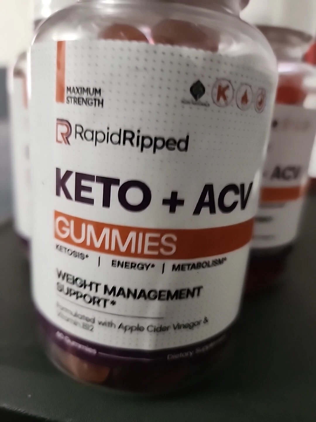 TWO FOR $5 Rapid Ripped Keto ACV Gummies RapidRipped ACV Weight Loss