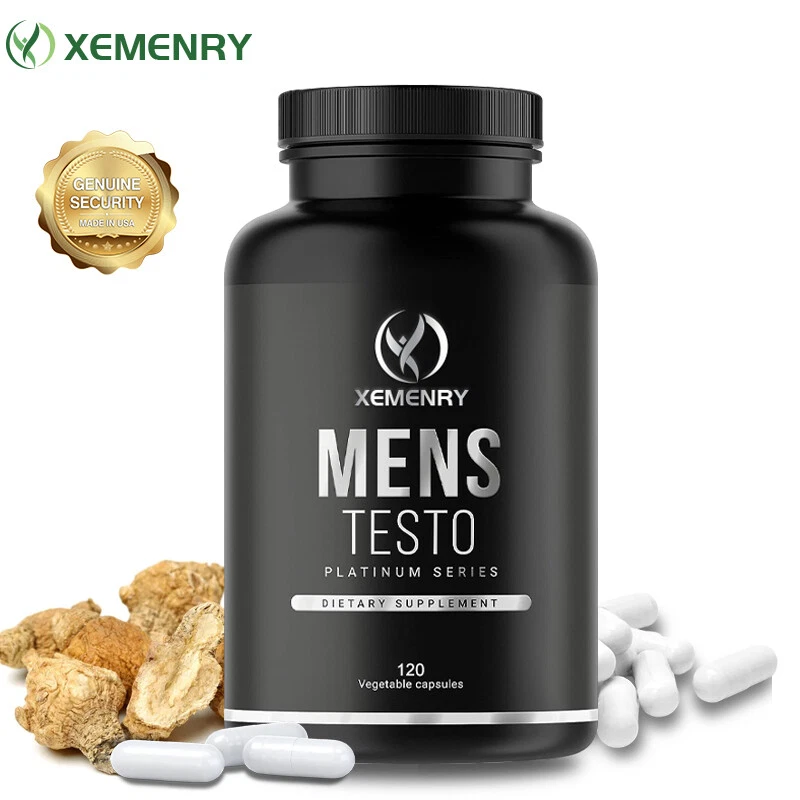 Mens Testo - Tribulus Terrestris, Black Maca - Testosterone Booste Performance