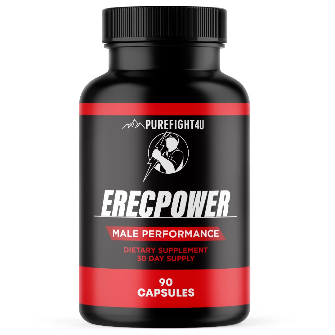 Erecpower Male Performance Support Peak Vitality Supplement 90 Capsules
