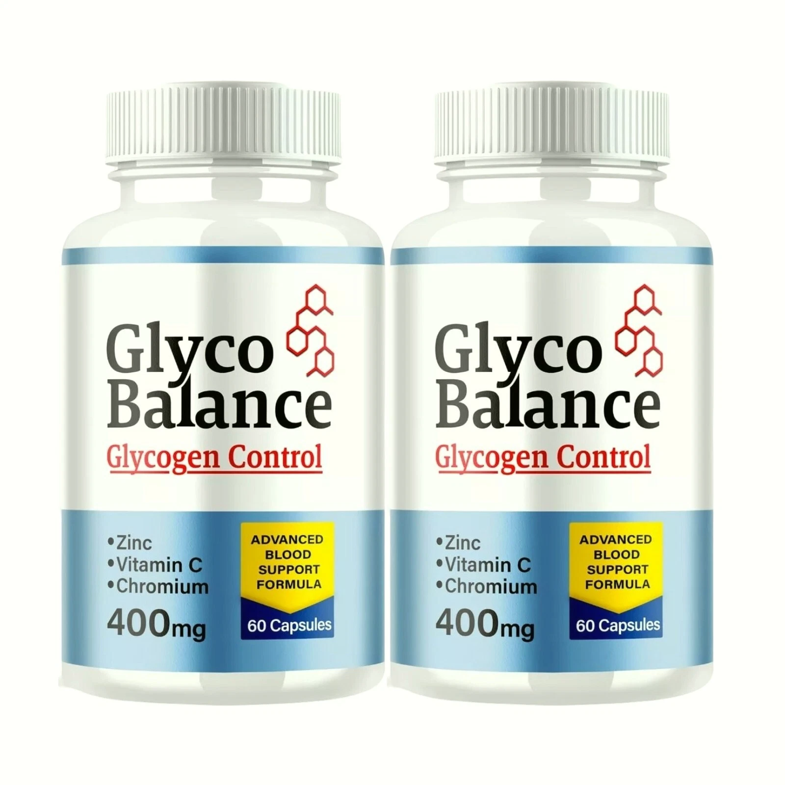 2-Pack Glyco Balance Glycogen Control to Support Blood Pressure - 120 Capsules