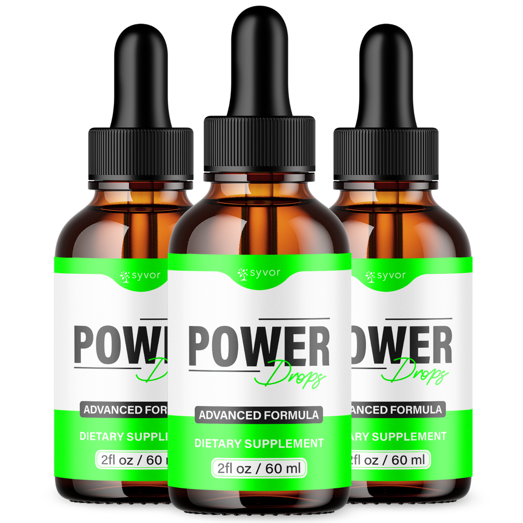 Power Drops Advanced Formula Workout Support Power Supplement Max Strength 60ML