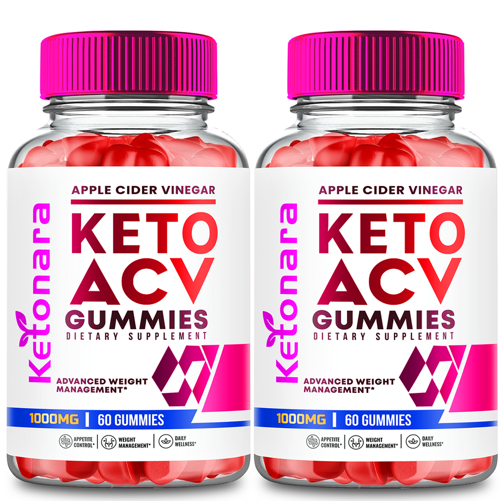Ketonara Keto ACV Gummies - Official Formula (2 Pack)