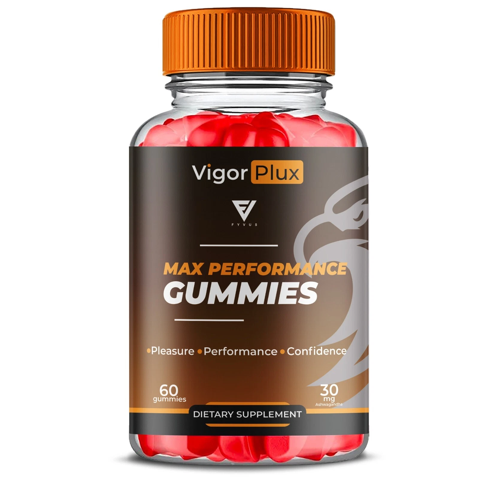 Vigor Plux Gummies, Vigor Plux Max Performance High Drive (60 Gummies)