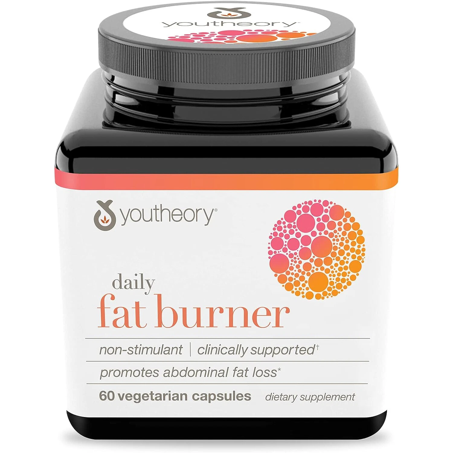 Youtheory Daily Fat Burner, 60 Vegetarian Capsules