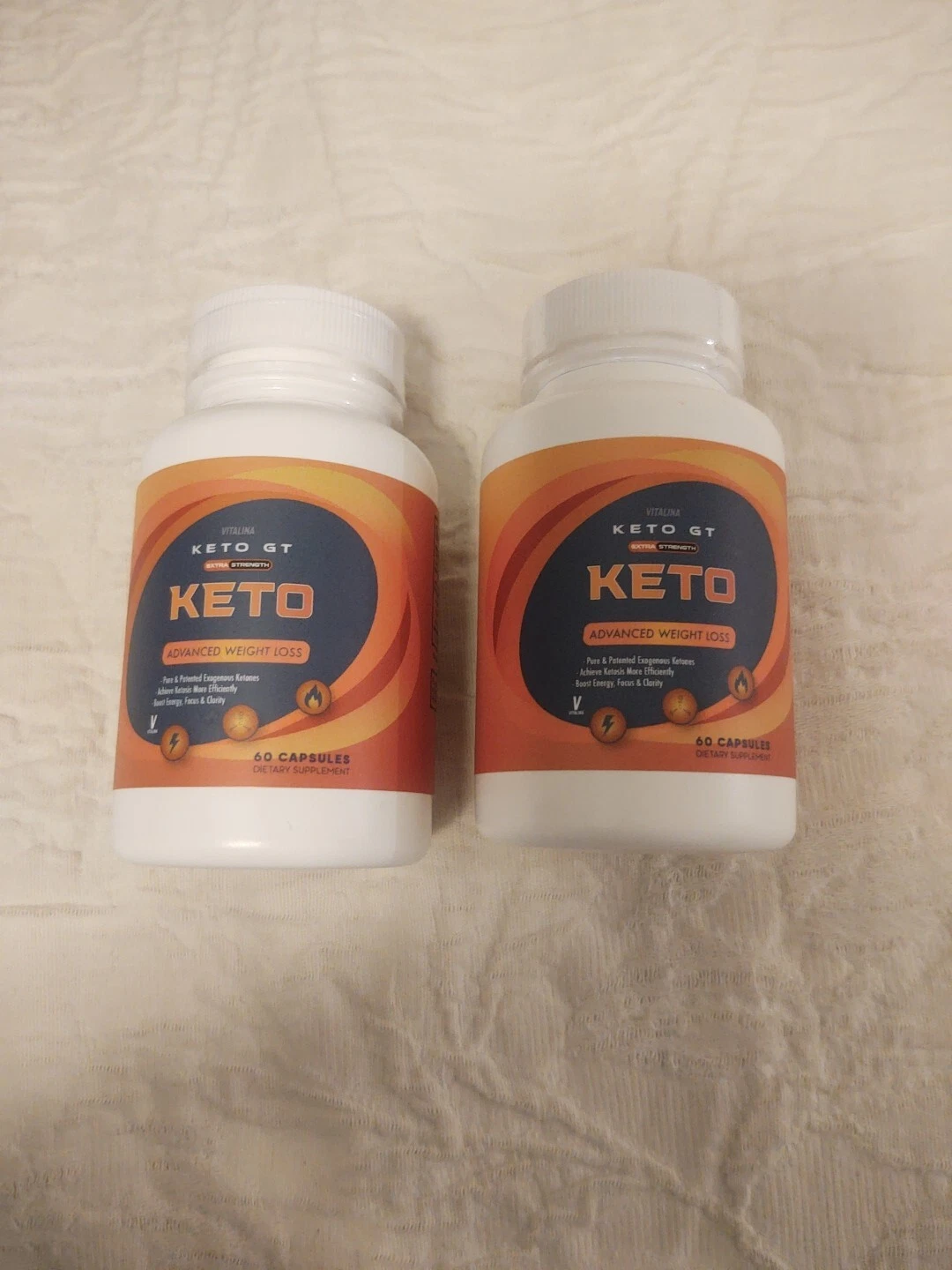 2 PACK Keto GT Pills Weight Loss Diet