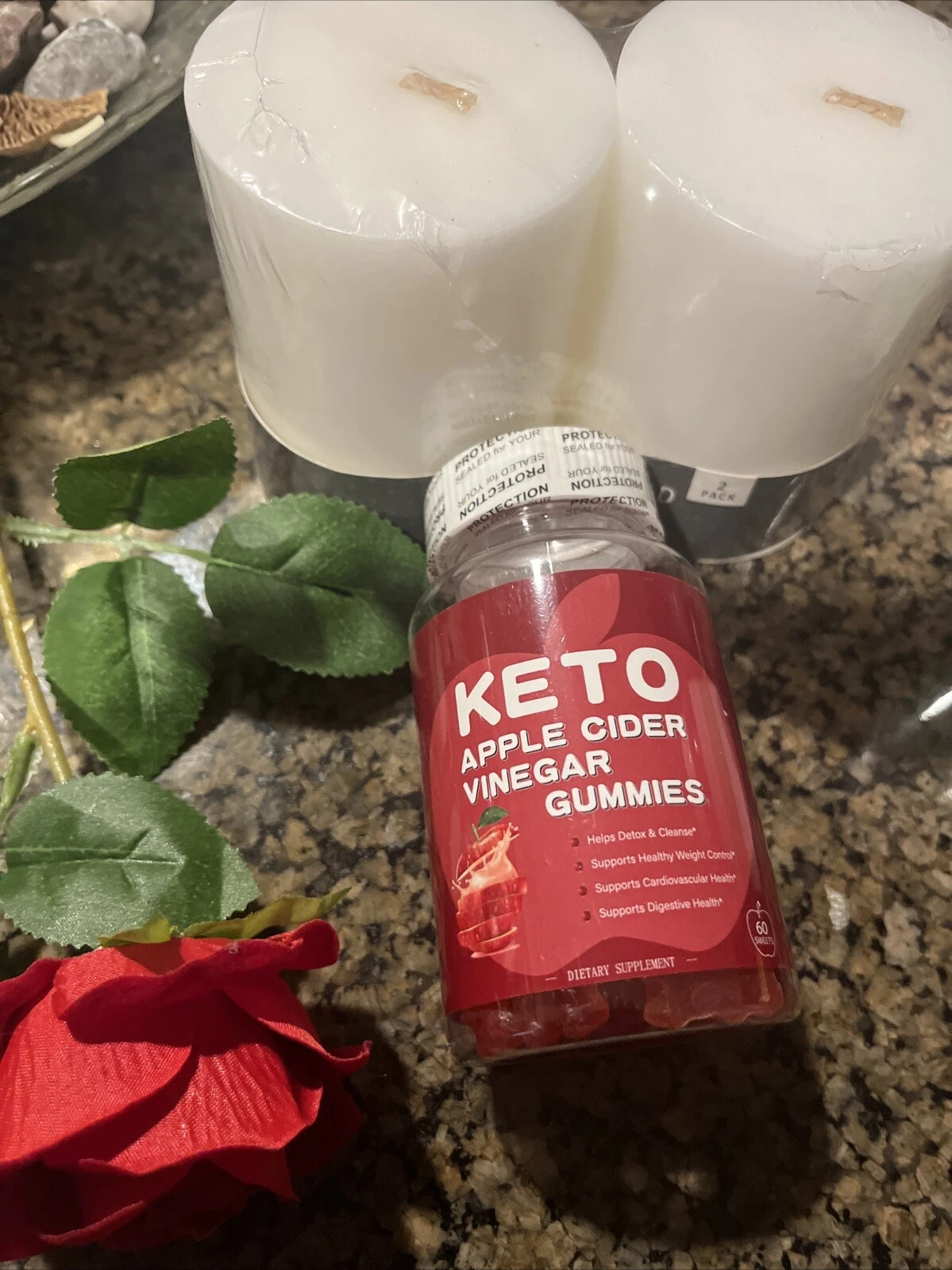 Keto ACV Gummies Ketone Apple Cider Vinegar FAT BURNER Weight Loss Diet Pills