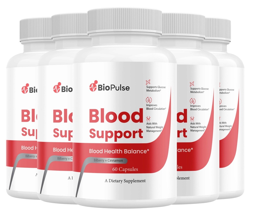 (5 Pack) BioPulse Glycogen Support Supplement, Bio Pulse Pills