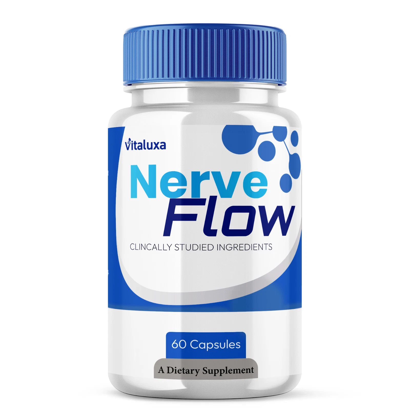 Nerve Flow Nerve Support Supplement, NerveFlow Advanced (60 Capsules)