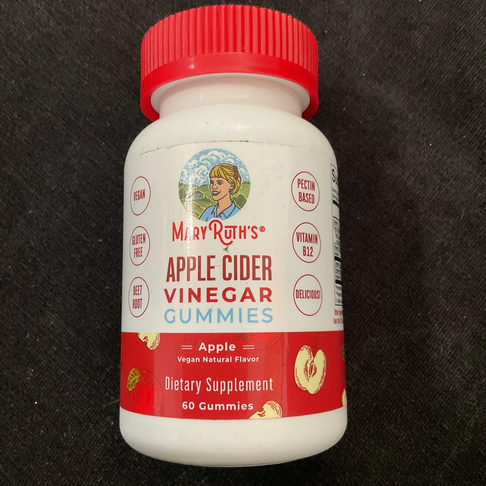 Mary Ruth's Apple Cider Vinegar Gummies Supplement for Immune Support