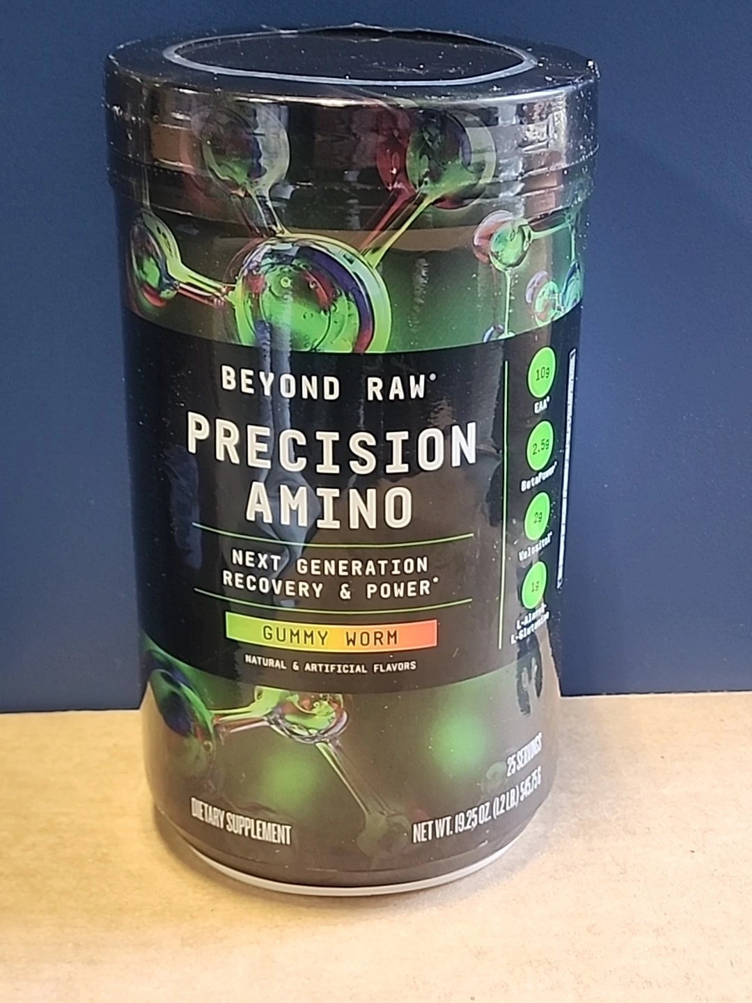 BEYOND RAW Precision Amino Recovery & Power Amino Acid Formula Gummy Worm 1.2lb