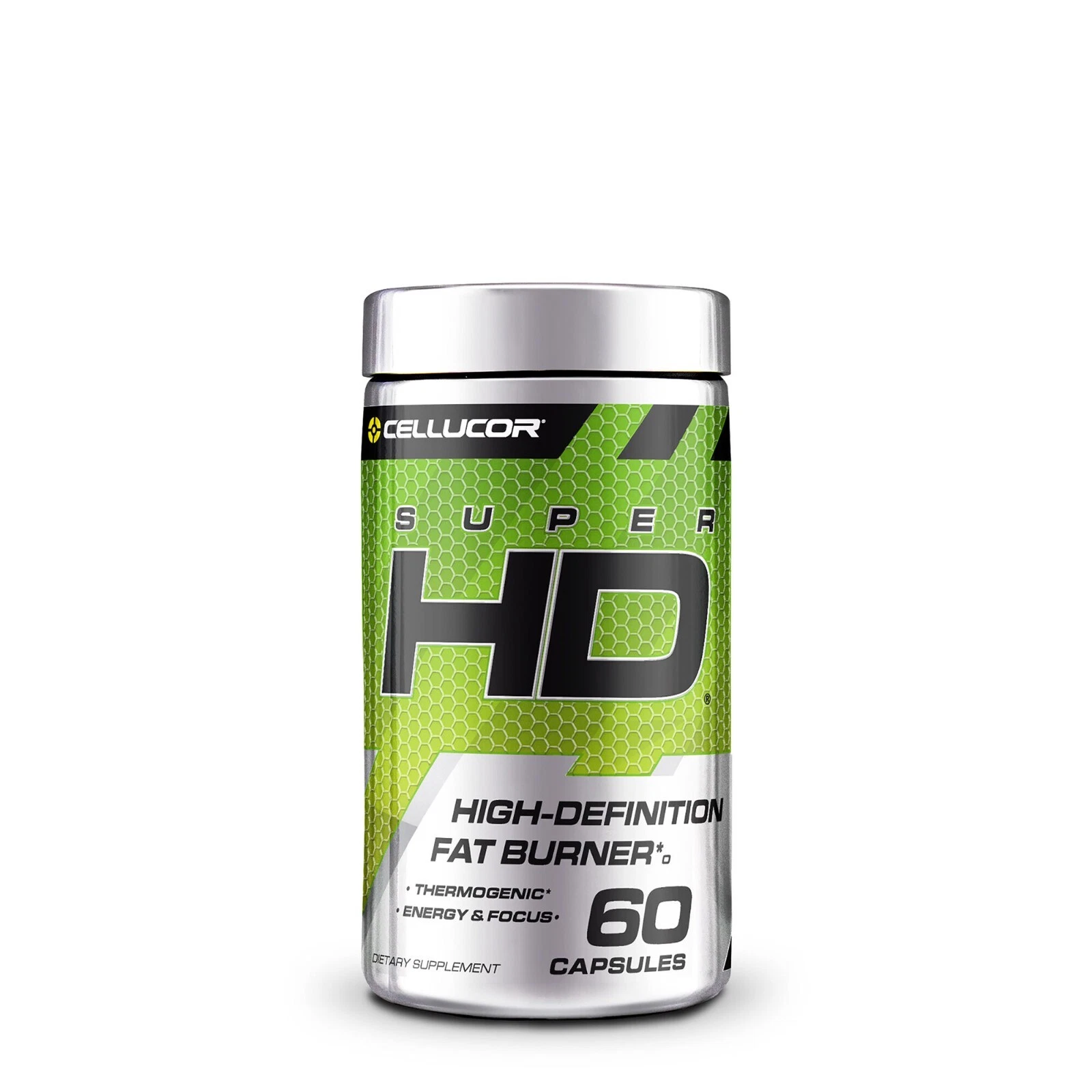 Cellucor SuperHD High-Definition Fat Burner 60 Capsules Dietary Supplement