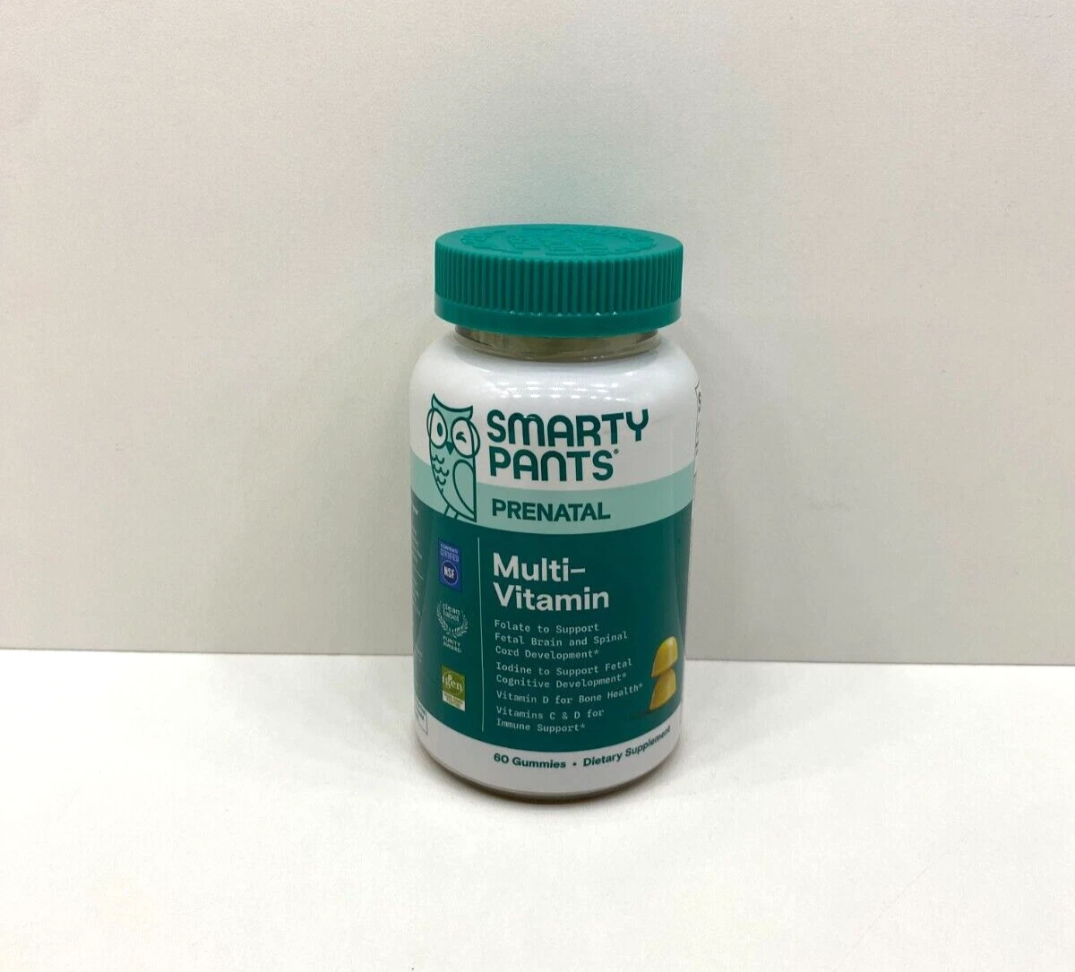 NEW Smarty Pants Prenatal Multi-Vitamin Supplement Gummies SEALED 04/09/2026