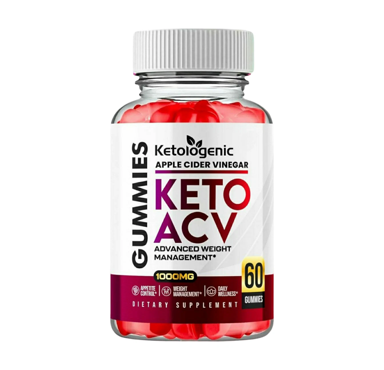 Ketologenic ACV Gummies, Ketologenic Gummies For Weight Loss -60 Gummies