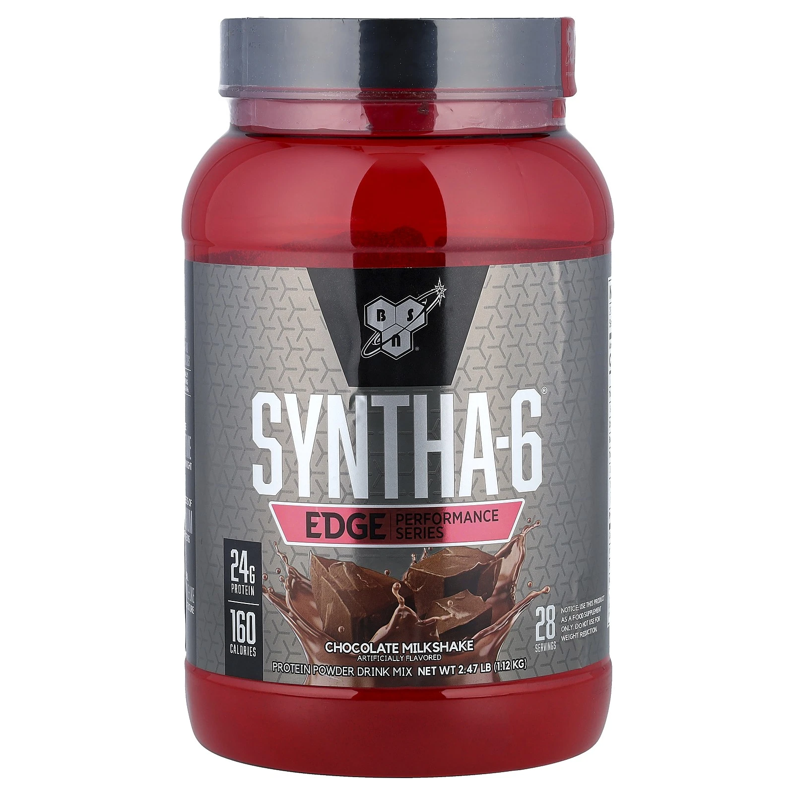 Syntha-6® Edge, Protein Powder Drink Mix, Chocolate Milkshake, 2.47 lb (1.12 kg)