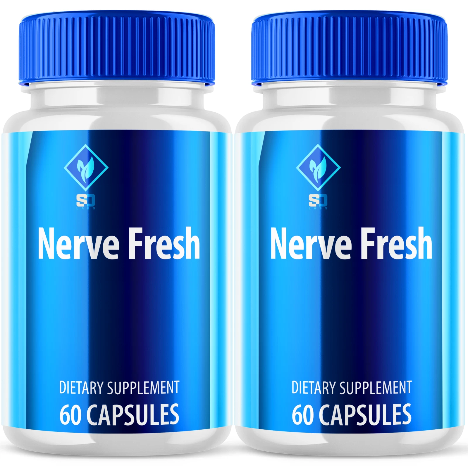 Nerve Fresh Advanced Nerve Support Formula Maximum Strength Vitamin 120 Capsules