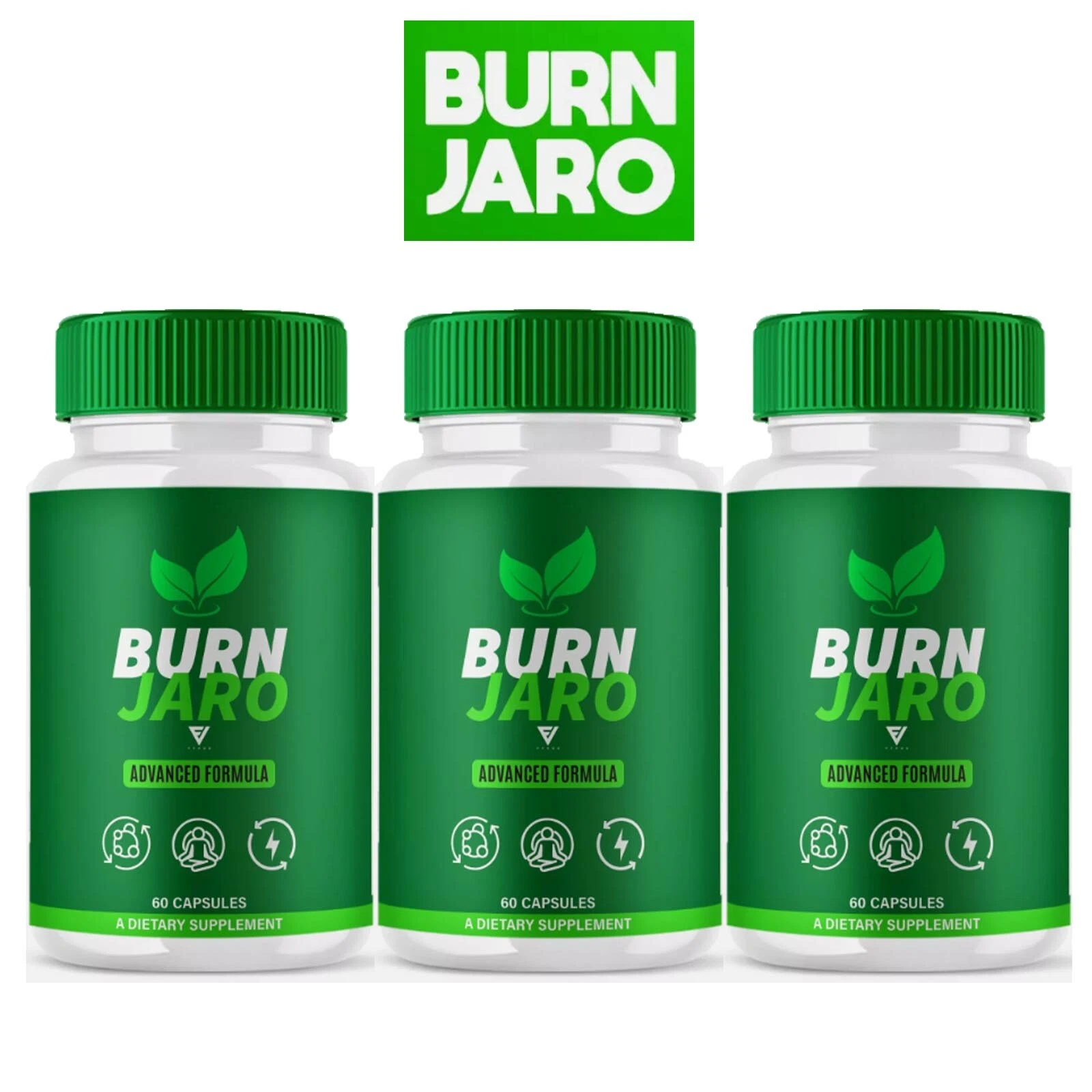 1/2/3 Pack Burn Jaro Weight Management Supplement BurnJaro Capsules 60 Capsules
