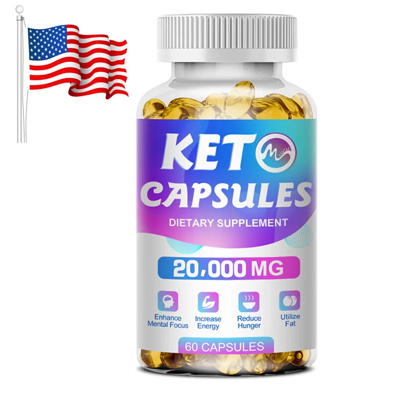 Keto Burn Advanced Weight Loss Fat Burner Diet Pills 60 Ketogenix BHB Ketones