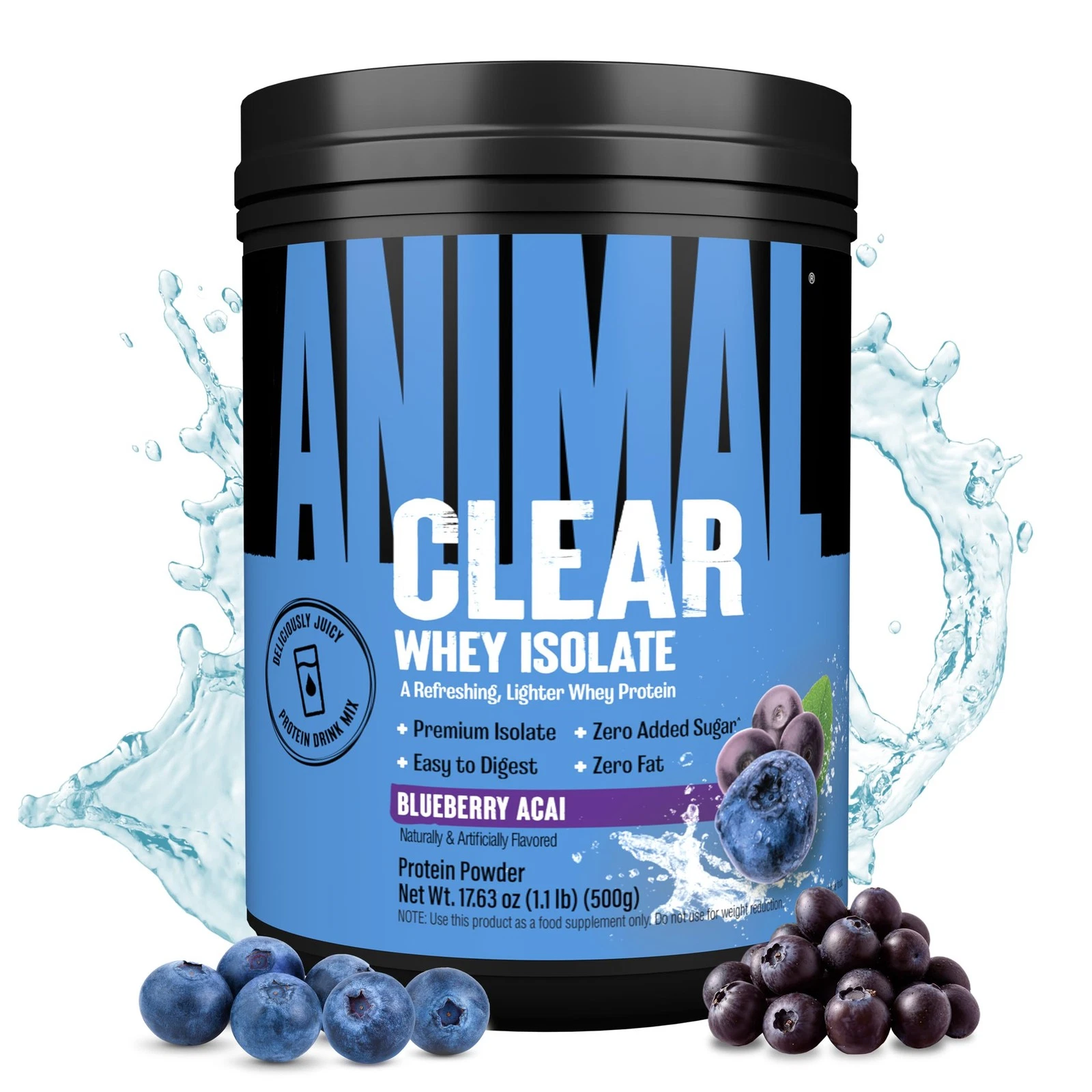 Isolate Protein Powder Easy to Digest and Mix 5g BCAA Deliciously Juicy Refres