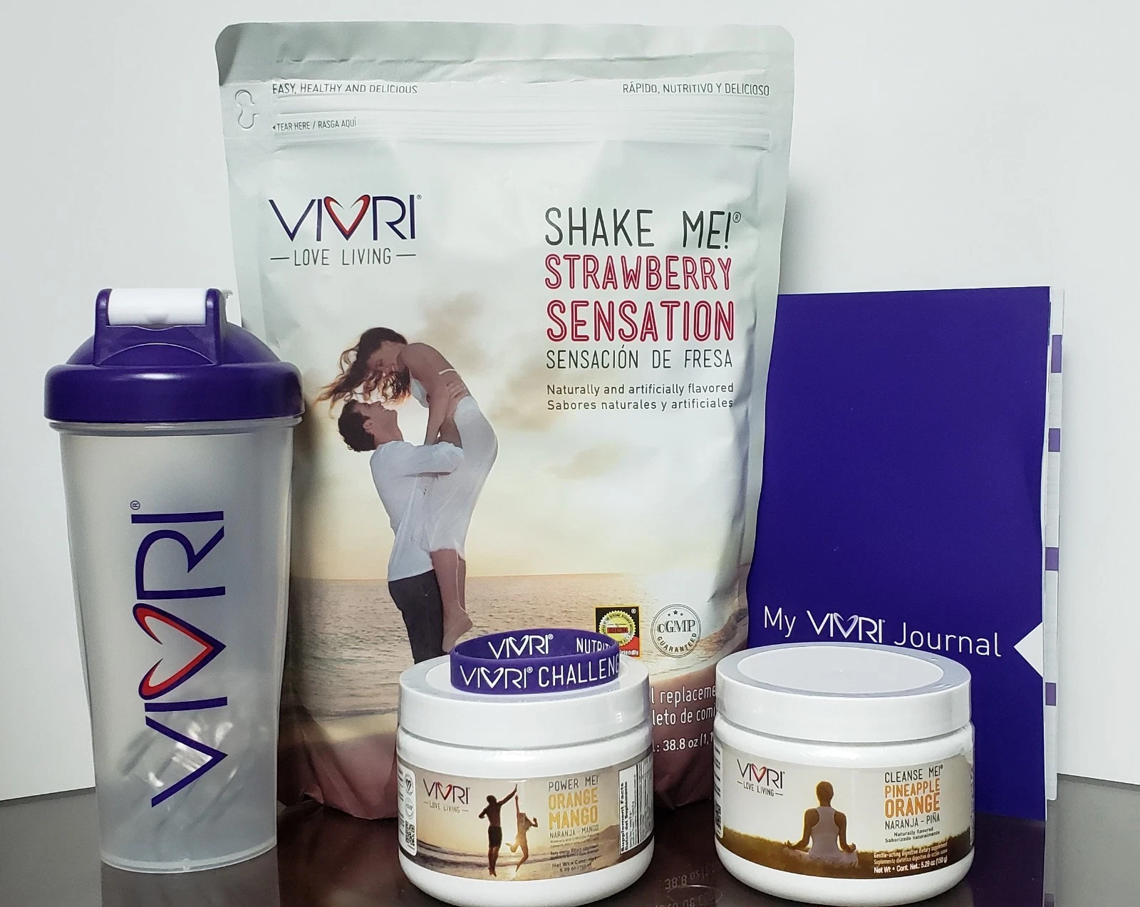 VIVRI-Essential Nutrition System-10+ days-Strawberry ShakeMe-Orange Mango
