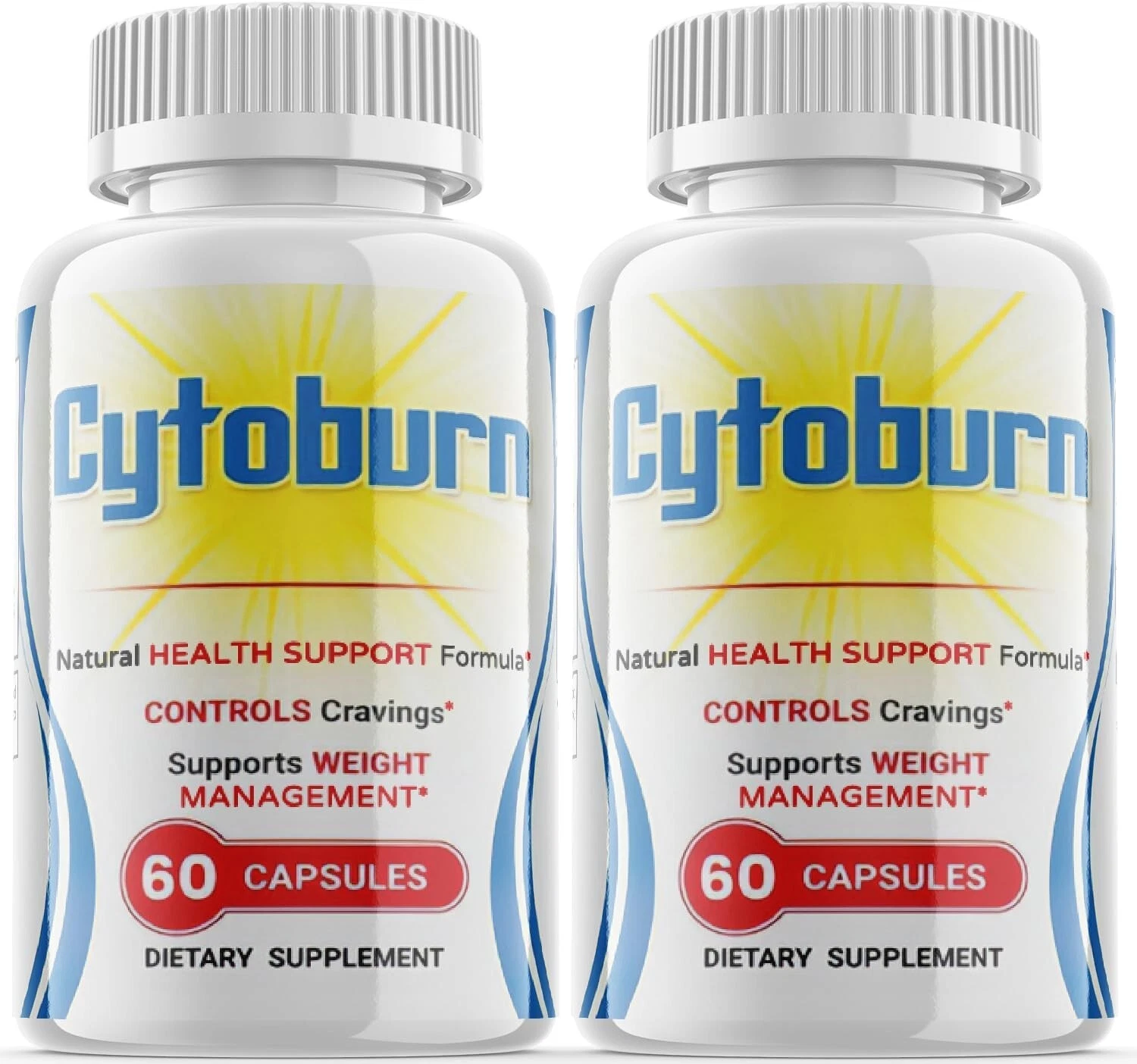 (2 Pack) Cytoburn Keto Capsules - Support Weight Loss, Helps Fat Burn -120 Pills