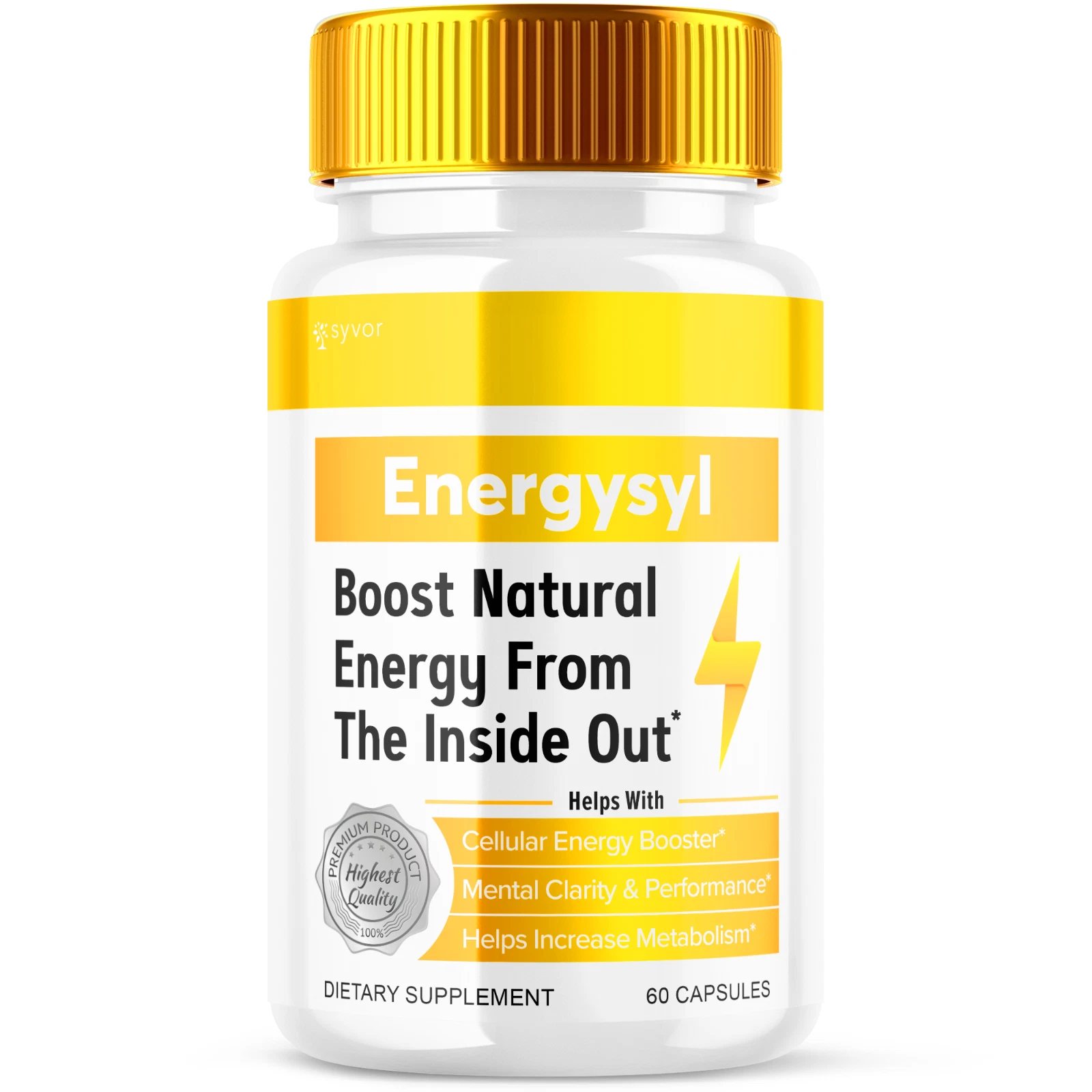 Energysyl Advanced Weight Loss Support Maximum Strength 60 Capsules