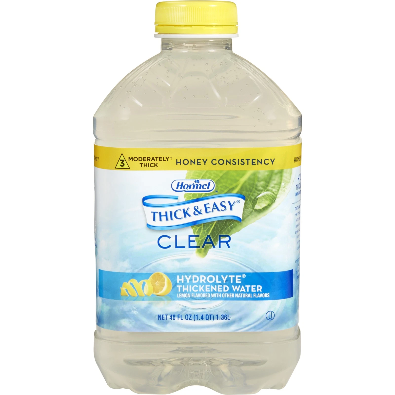 Thick & Easy Hydrolyte Thickened Water Lemon 46 oz. Bottle