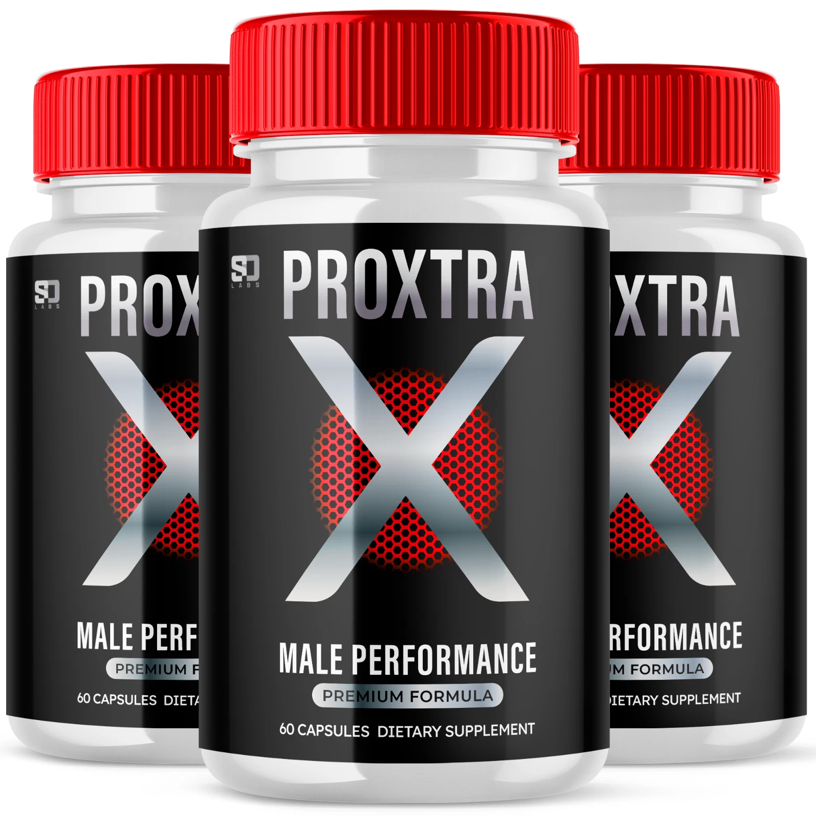 Proxtra X Male Pills Premium Formula Supports Male Performance (3 Pack)