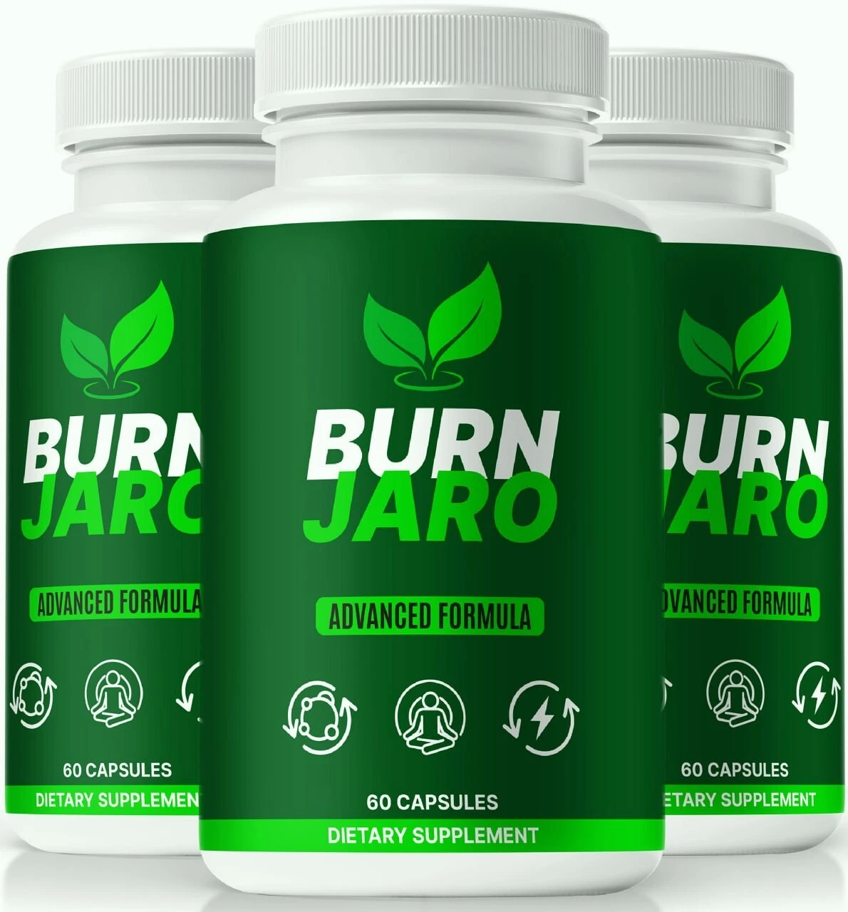 (3 Pack) Burn Jaro for Weight Loss, Burn Jarow Pink Salt Pills